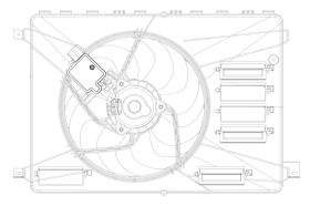 VEMO V25-01-1563 - VENTILADOR, REFRIGERACIóN DEL MOTOR