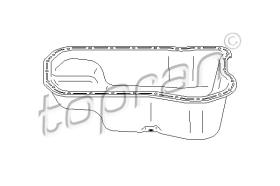 TOPRAN 113274 - BANDEJA DE ACEITE, MOTOR