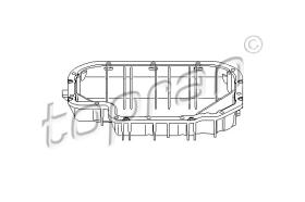 TOPRAN 407979 - BANDEJA DE ACEITE, MOTOR