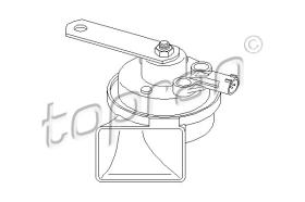 TOPRAN 501020 - BOCINA