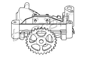 TOPRAN 720158 - BOMBA DE ACEITE