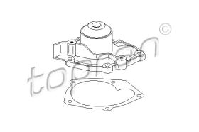 TOPRAN 700421 - BOMBA DE AGUA, REFRIGERANTE