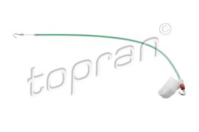 TOPRAN 109076 - CABLE BOWDEN, CERRADURA DE LA PUERTA