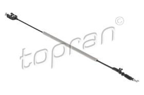 TOPRAN 118398 - CABLE BOWDEN, CERRADURA DE LA PUERTA