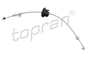 TOPRAN 118407 - CABLE BOWDEN, CERRADURA DE LA PUERTA