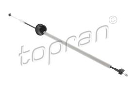 TOPRAN 119634 - CABLE BOWDEN, CERRADURA DE LA PUERTA