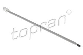 TOPRAN 503650 - CABLE BOWDEN, CERRADURA DE LA PUERTA