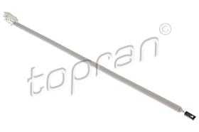 TOPRAN 503651 - CABLE BOWDEN, CERRADURA DE LA PUERTA