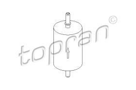 TOPRAN 207024 - FILTRO COMBUSTIBLE