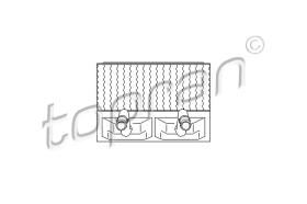 TOPRAN 205792 - INTERCAMBIADOR CALORíFERO