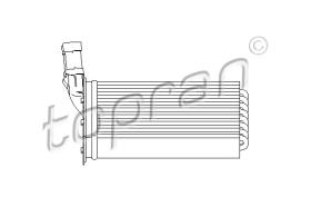 TOPRAN 721417 - INTERCAMBIADOR CALORíFERO