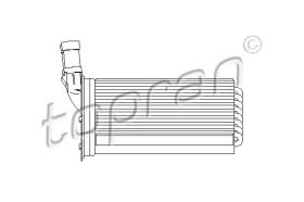 TOPRAN 721419 - INTERCAMBIADOR CALORíFERO