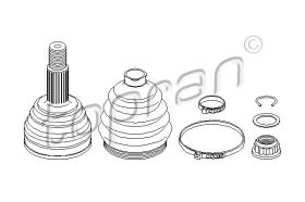 TOPRAN 104016 - JUEGO DE ARTICULACIóN HOMOCINéTICA