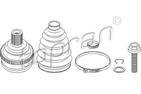 TOPRAN 108112 - JUEGO DE ARTICULACIóN HOMOCINéTICA