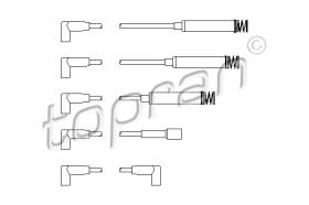 TOPRAN 202522 - JUEGO DE CABLES DE ENCENDIDO
