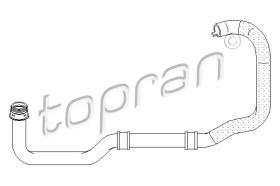 TOPRAN 721835 - MANGUERA RADIADOR, REFRIGERACIóN MOTOR