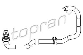 TOPRAN 722271 - MANGUERA RADIADOR, REFRIGERACIóN MOTOR