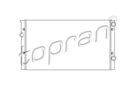 TOPRAN 103003 - RADIADOR, REFRIGERACIóN DEL MOTOR