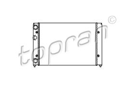 TOPRAN 103985 - RADIADOR, REFRIGERACIóN DEL MOTOR