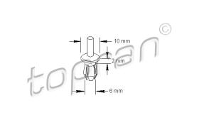 TOPRAN 205796 - REMACHE EXTENSIBLE