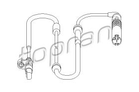 TOPRAN 501239 - SENSOR REVOLUCIONES, ABS