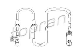 TOPRAN 501459 - SENSOR REVOLUCIONES, ABS