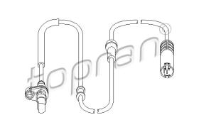 TOPRAN 501537 - SENSOR REVOLUCIONES, ABS