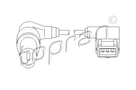 TOPRAN 501294 - SENSOR REVOLUCIONES, CIGüEñAL