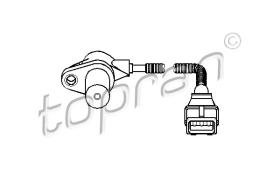 TOPRAN 721683 - SENSOR REVOLUCIONES, CIGüEñAL