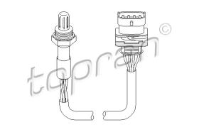 TOPRAN 207054 - SONDA LAMBDA