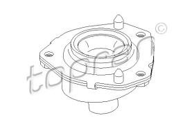 TOPRAN 721205 - SOPORTE PATA TELESCOPICA, AMORTIGUADOR