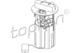 TOPRAN 721481 - UNIDAD DE ALIMENTACIóN, COMBUSTIBLE
