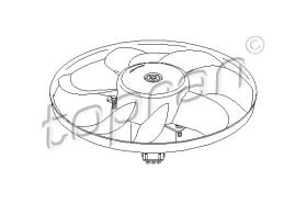 TOPRAN 107717 - VENTILADOR DE RADIADOR