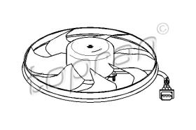 TOPRAN 111441 - VENTILADOR DE RADIADOR