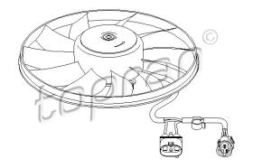 TOPRAN 112321 - VENTILADOR DE RADIADOR