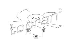 TOPRAN 207321 - VENTILADOR DE RADIADOR